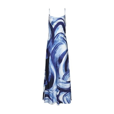 Gúna sleeveless Le Dearadh Patrún